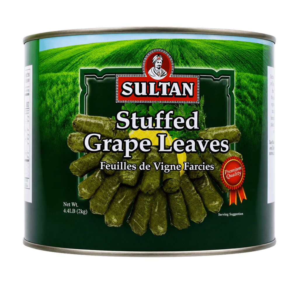 Sultan Stuffed Grape Leaves 2 kg buy online USA - 1